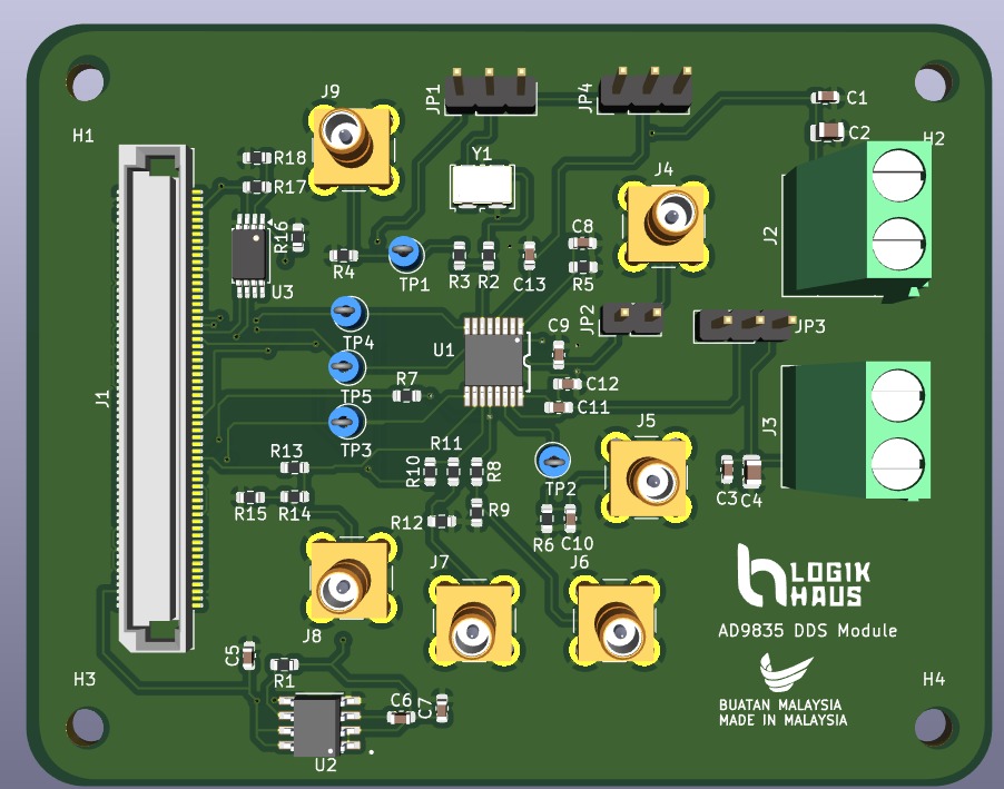 Logikhaus Frequency Synthesiser LogikHaus FPGA & Video Processing Module