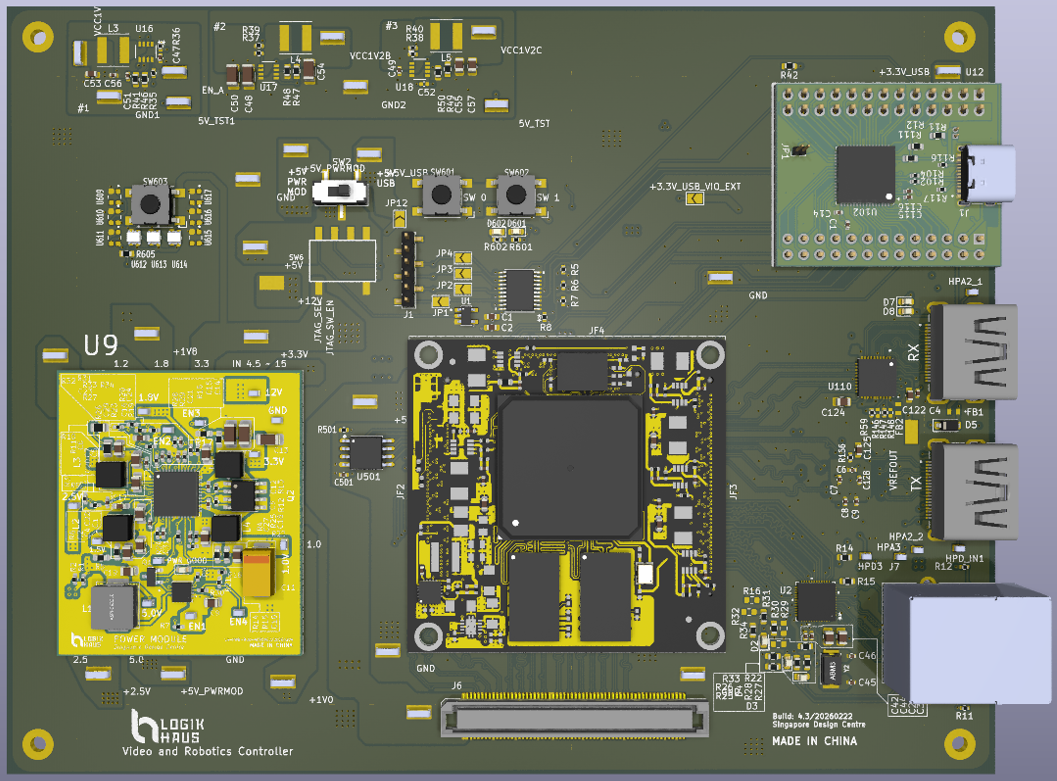 Logikhaus Video and Robotics Board LogikHaus FPGA & Video Processing Module